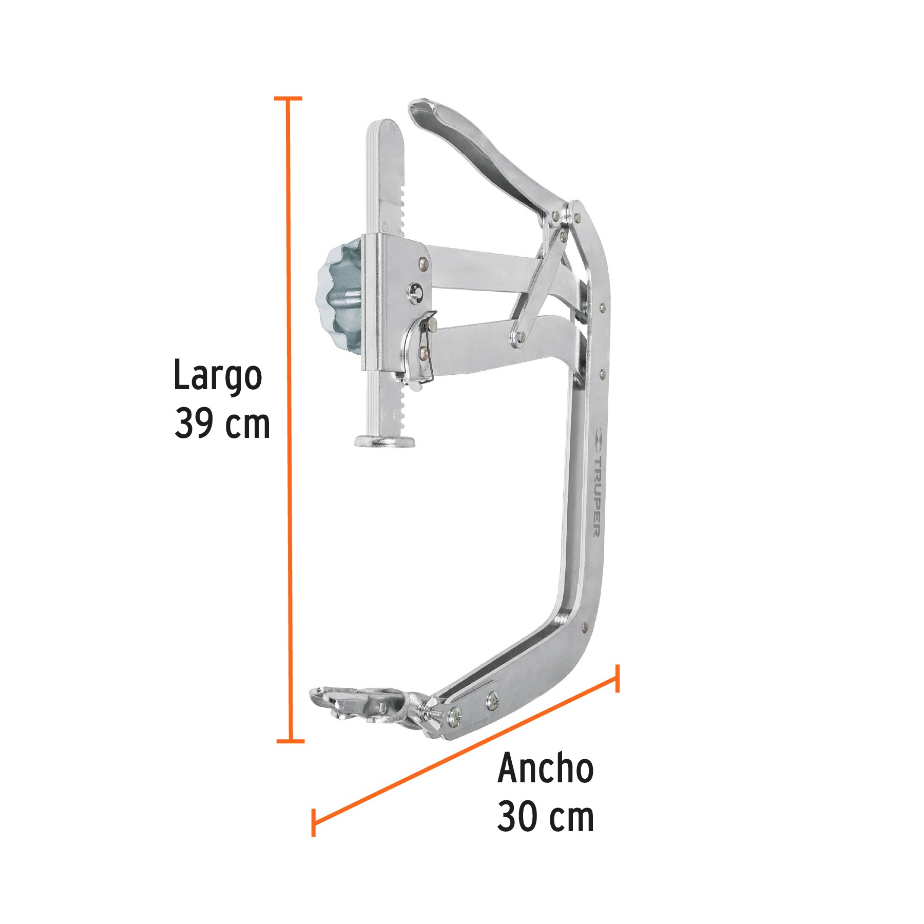 COMPRESOR DE RESORTES DE VÁLVULAS, 166MM A 253MM TRUPER 14528