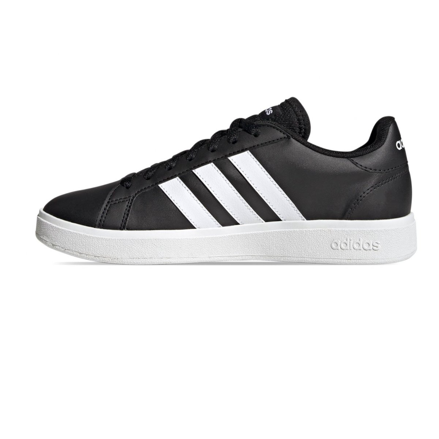 Tenis Casual Adidas Grand Court Base 2.0 Negro GW9262 Unisex.