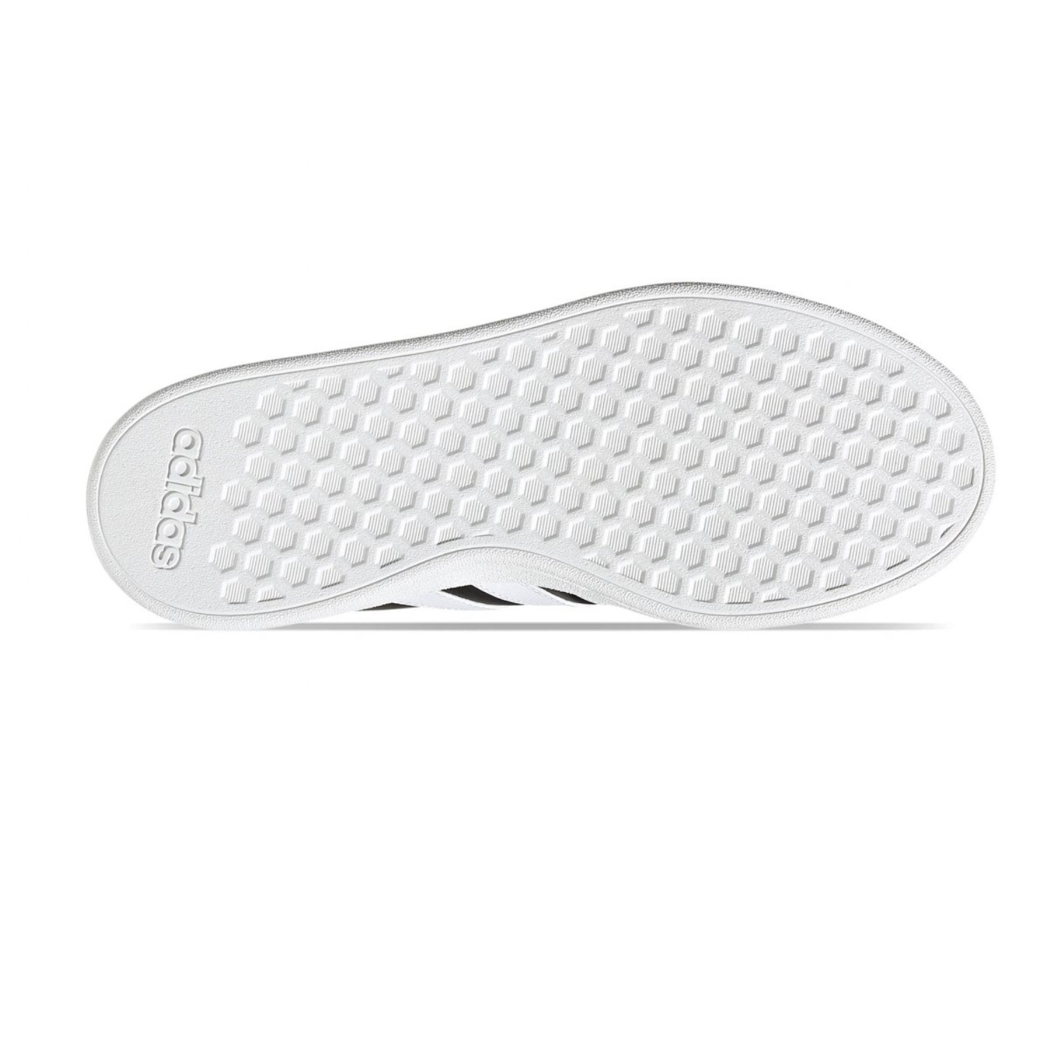 Tenis Casual Adidas Grand Court Base 2.0 Negro GW9262 Unisex.