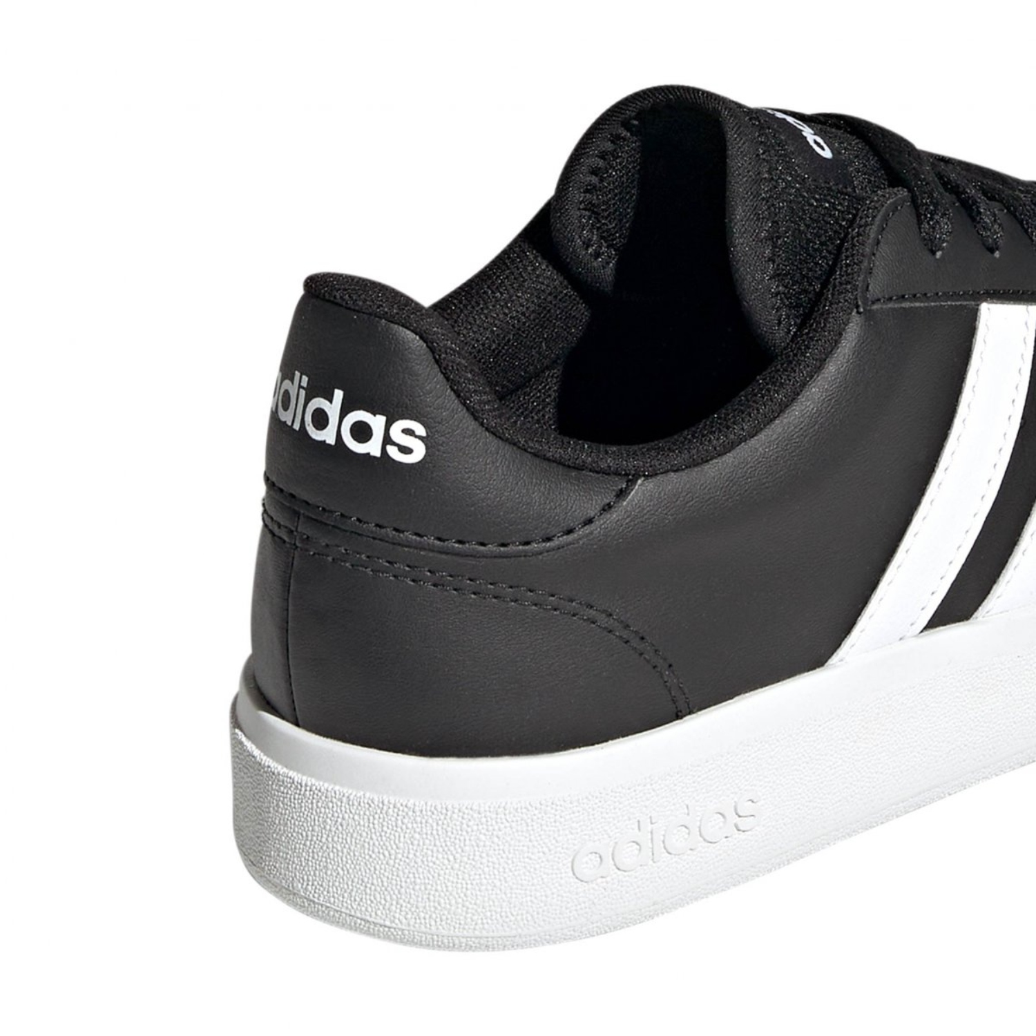 Tenis Casual Adidas Grand Court Base 2.0 Negro GW9262 Unisex.
