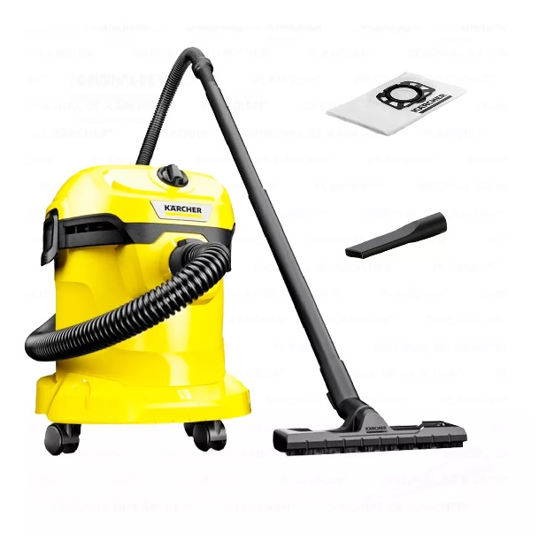 Aspiradora Karcher wd2 plus Seco/Mojado 15 Litros 1000W