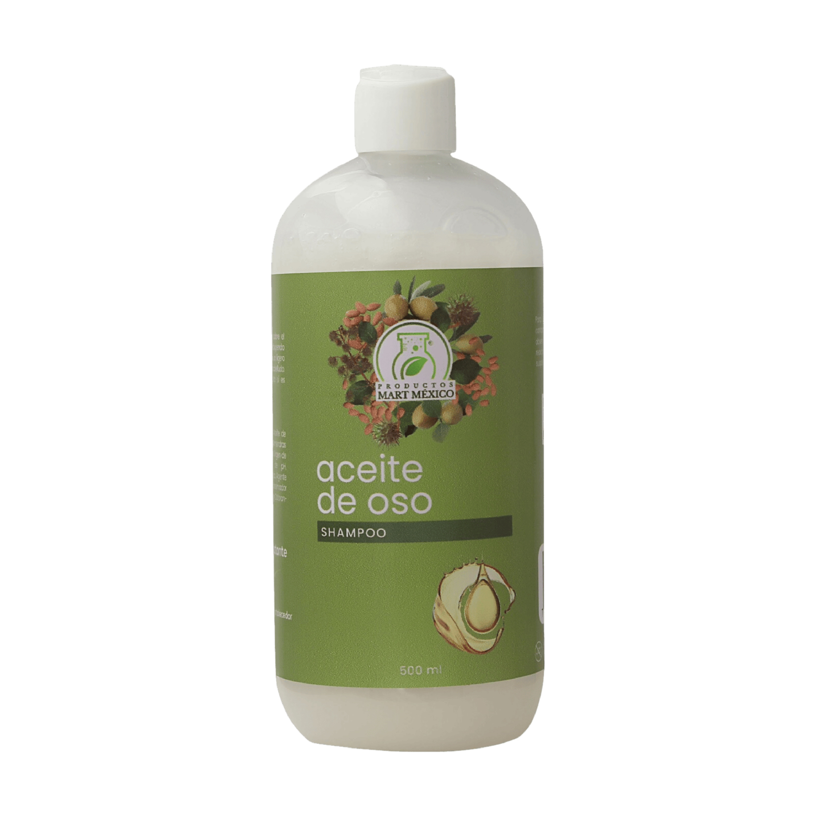 Shampoo Capilar Aceite De Oso Cabello Dañado 500ml