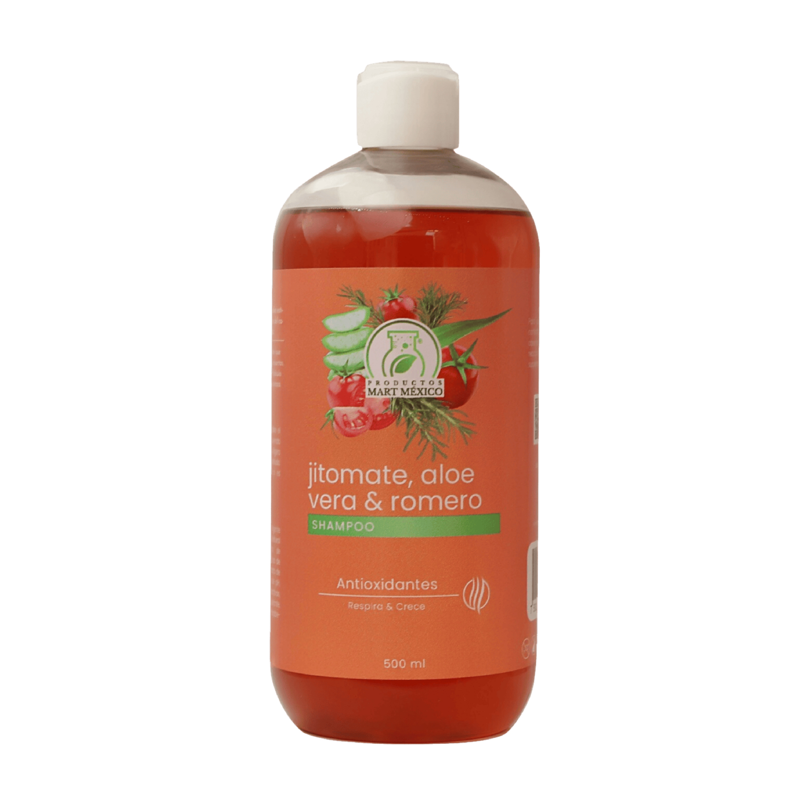 Shampoo Capilar Hare De Jitomate, Aloe Vera & Romero Stop Caída 500ml