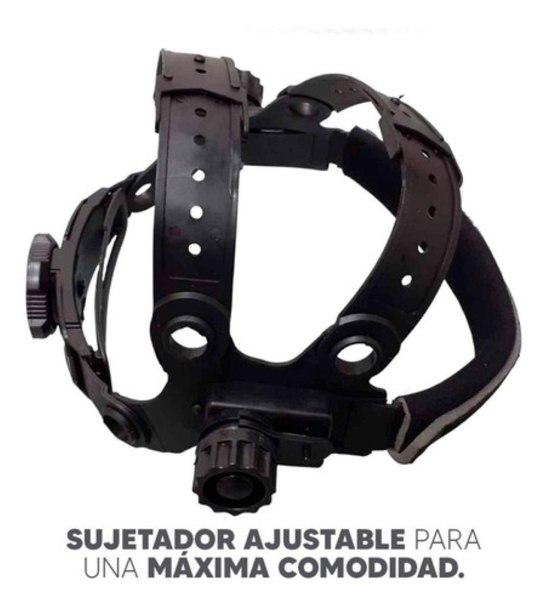 Careta Electrónica Soldar Automática Azul Con Gris Adir 6713