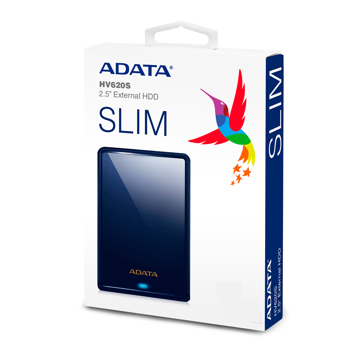 Disco Duro Externo Adata HV620S 2.5'', 1TB, USB 3.0, Azul - para Mac/PC