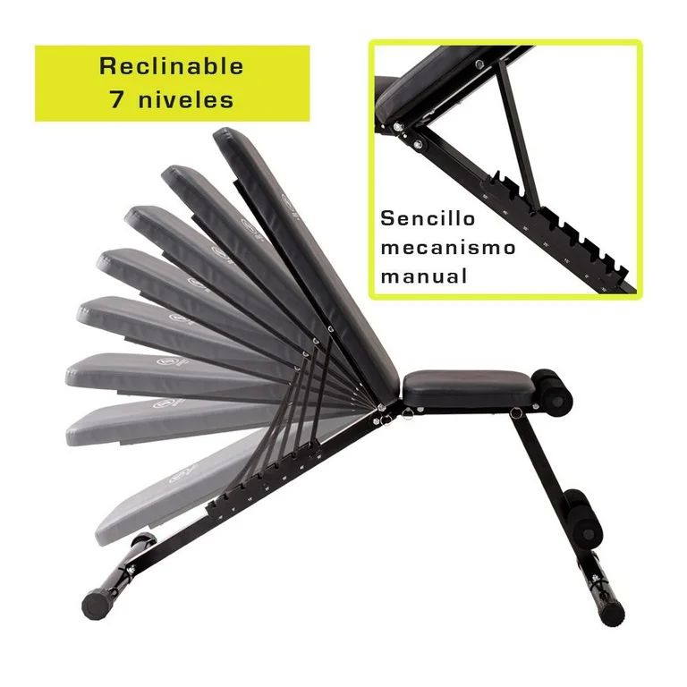 Banca Banco multifuncional con ligas para ejercicio.