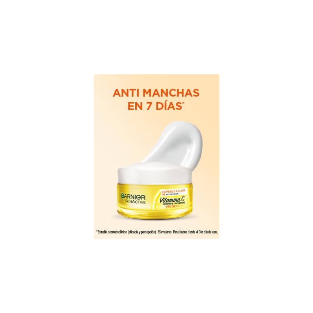 Tratamiento Facial Garnier Aclara Serum + Crema VitaminaC