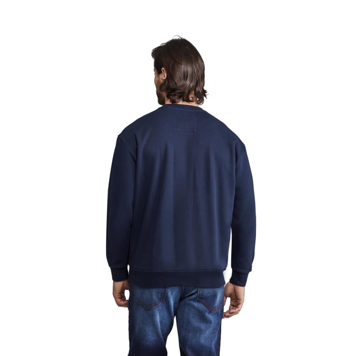 Sudadera estampada de Harvard para hombre, color negro, mod. 1099421