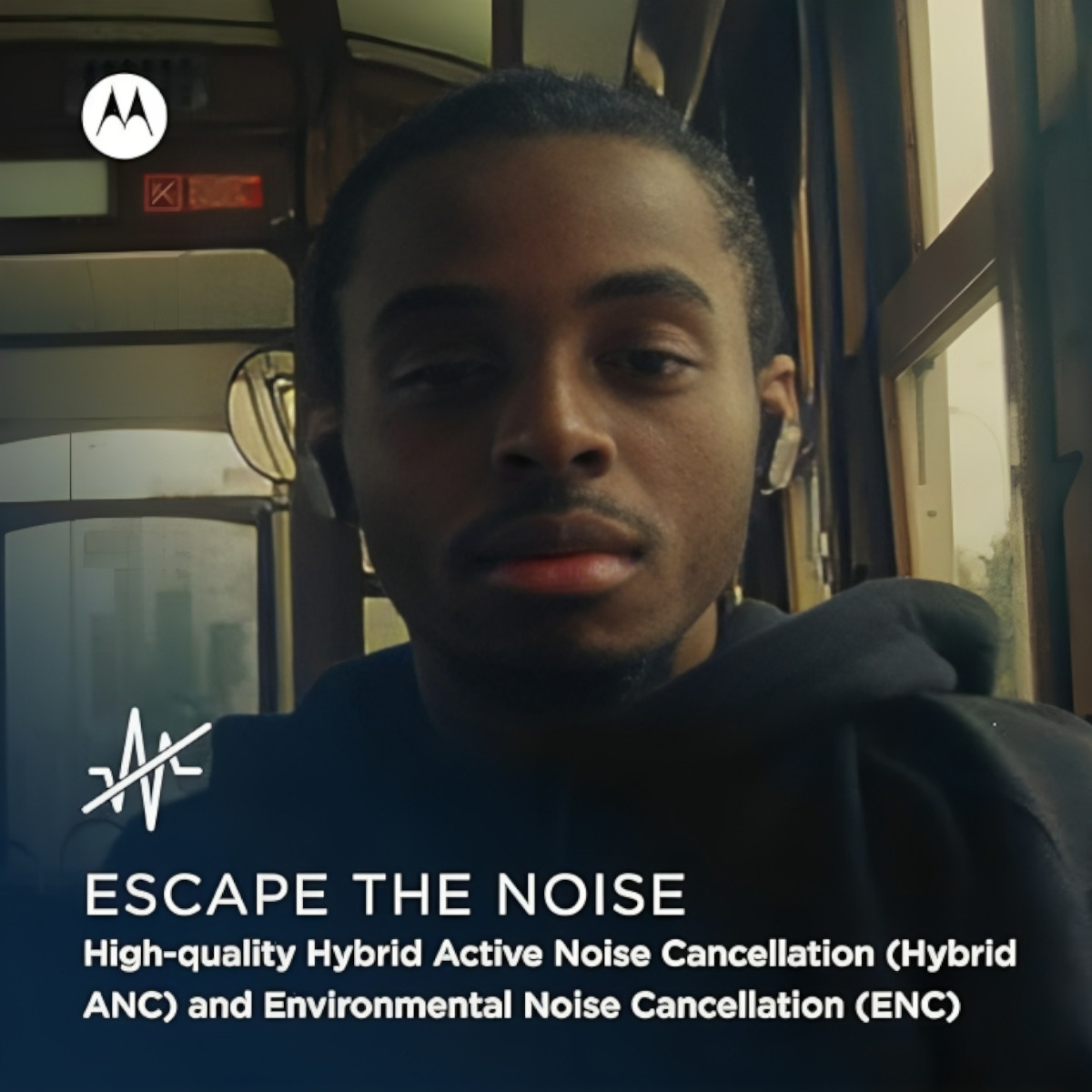 Audífonos Inalámbricos MOTOROLA Moto Buds 600 Snapdragon ANC