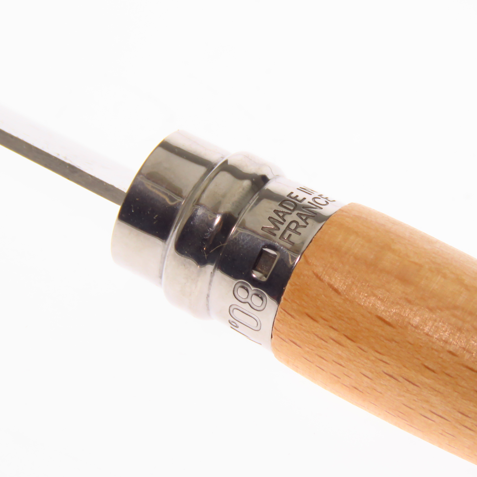 Op33080 Opinel N8 Garden Knife Inoxidable Con Seguro