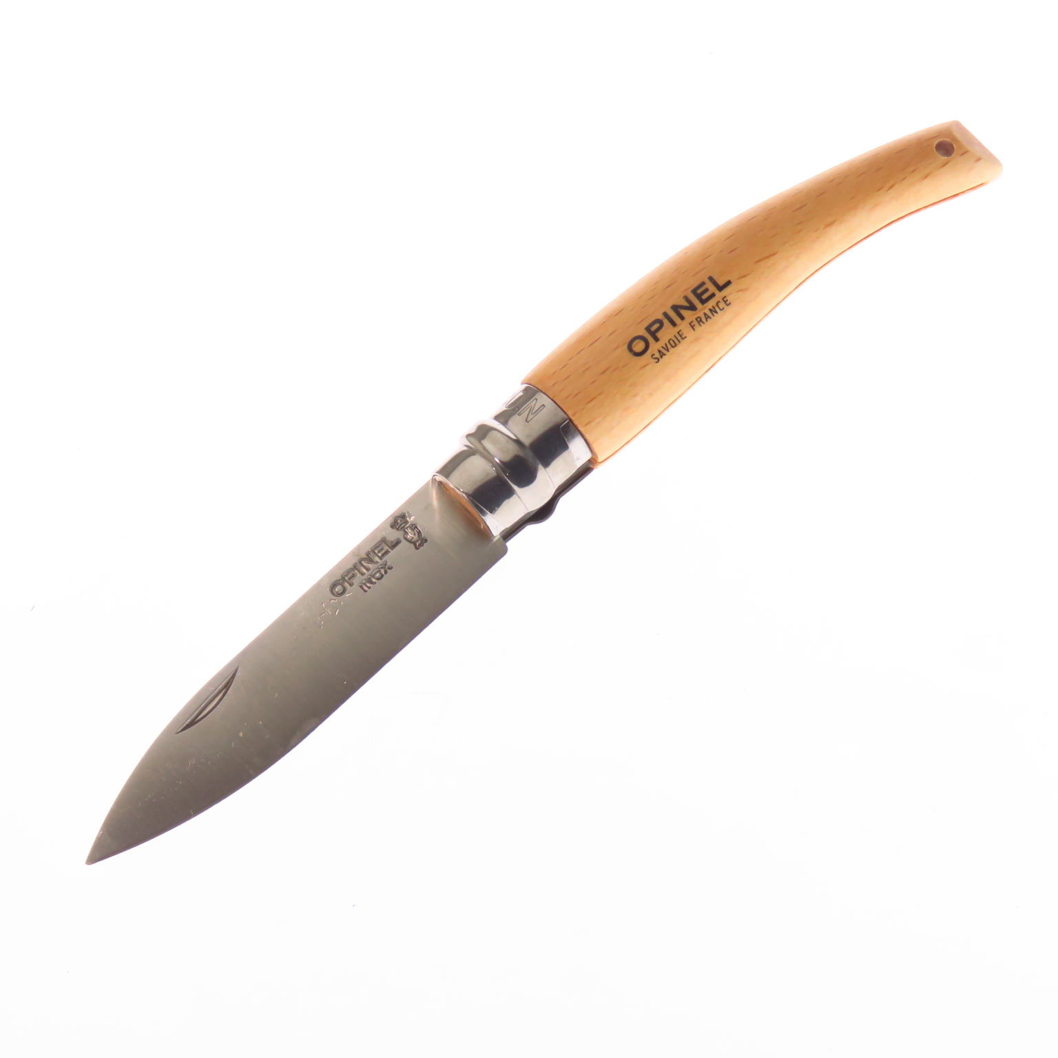 Op33080 Opinel N8 Garden Knife Inoxidable Con Seguro