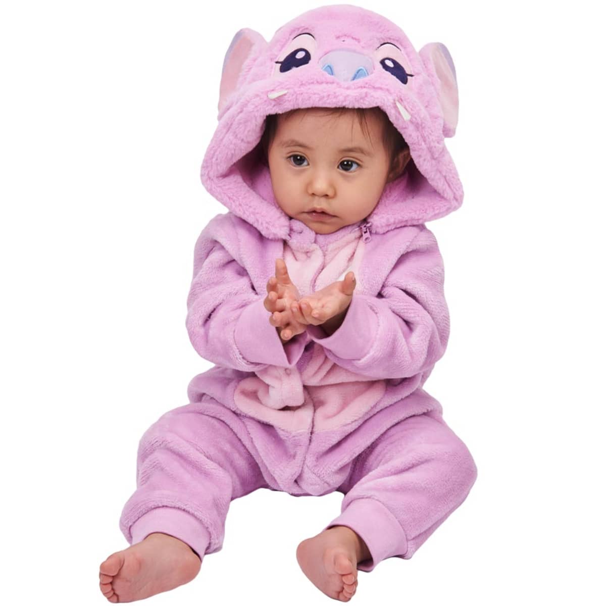 Comando color rosa con capucha de Angel, compañera de Stitch, mod. 1093762