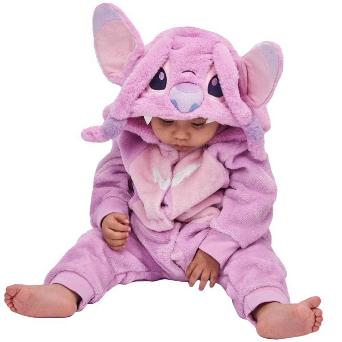 Comando color rosa con capucha de Angel, compañera de Stitch, mod. 1093762