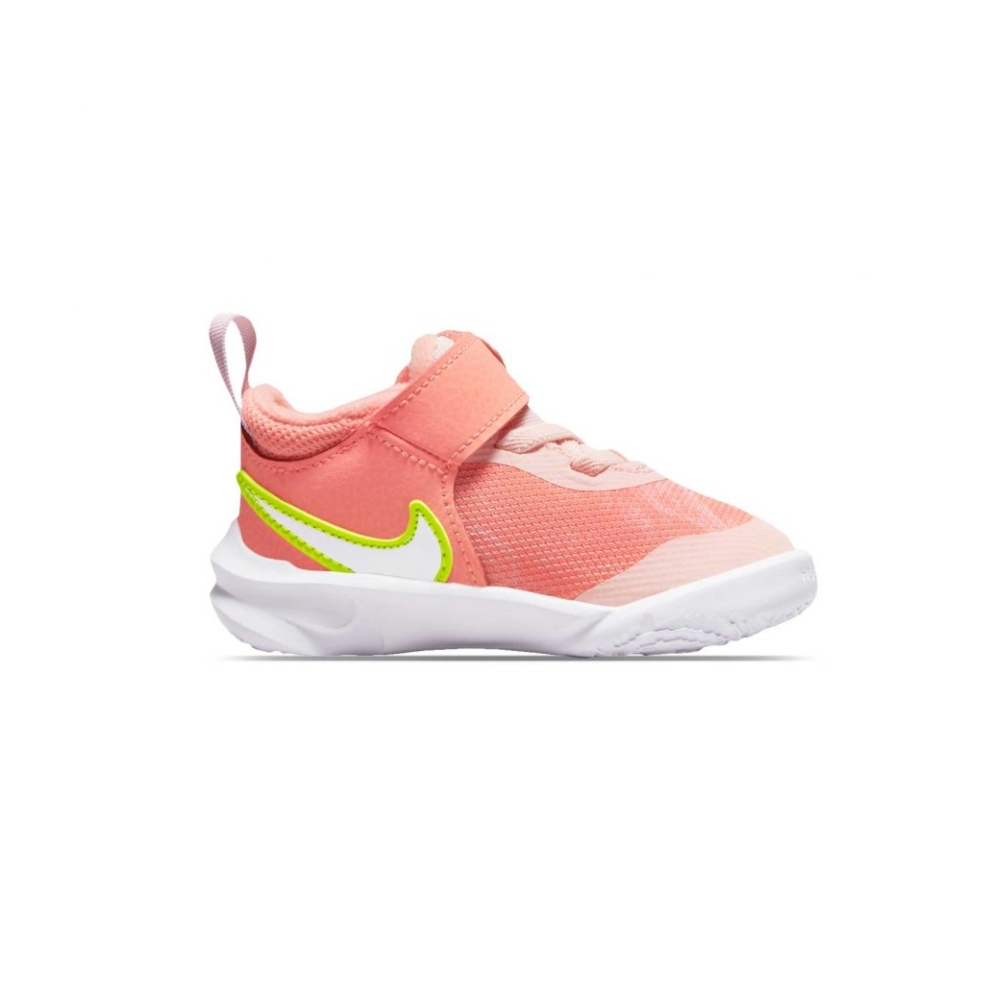Tenis Deportivos de bebe Nike team Hustle D10 Lil TD Naranja DM4325-600
