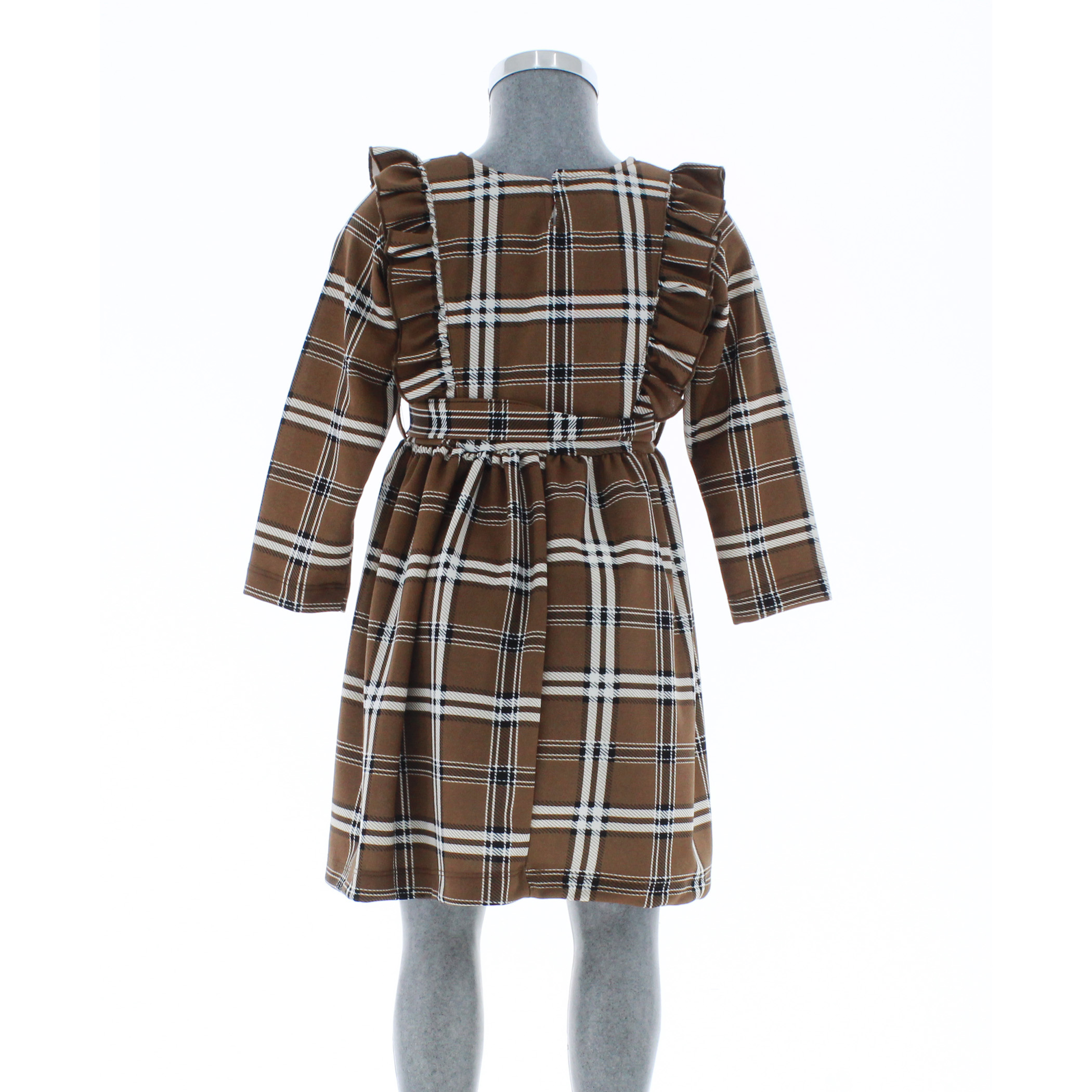 Vestido para Niña Color Cafe 3637 1 a 8 años...