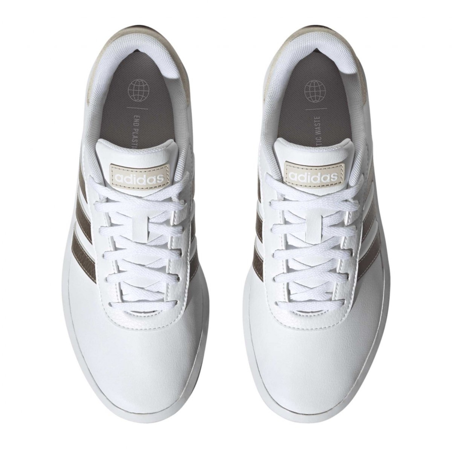 Tenis Casual Adidas Court Platform Blanco ID1969.