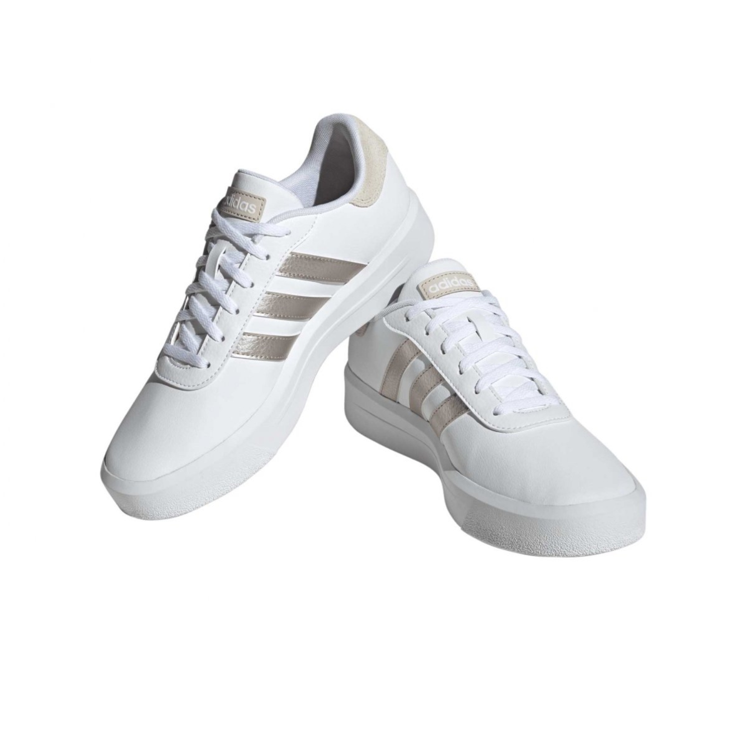 Tenis Casual Adidas Court Platform Blanco ID1969.
