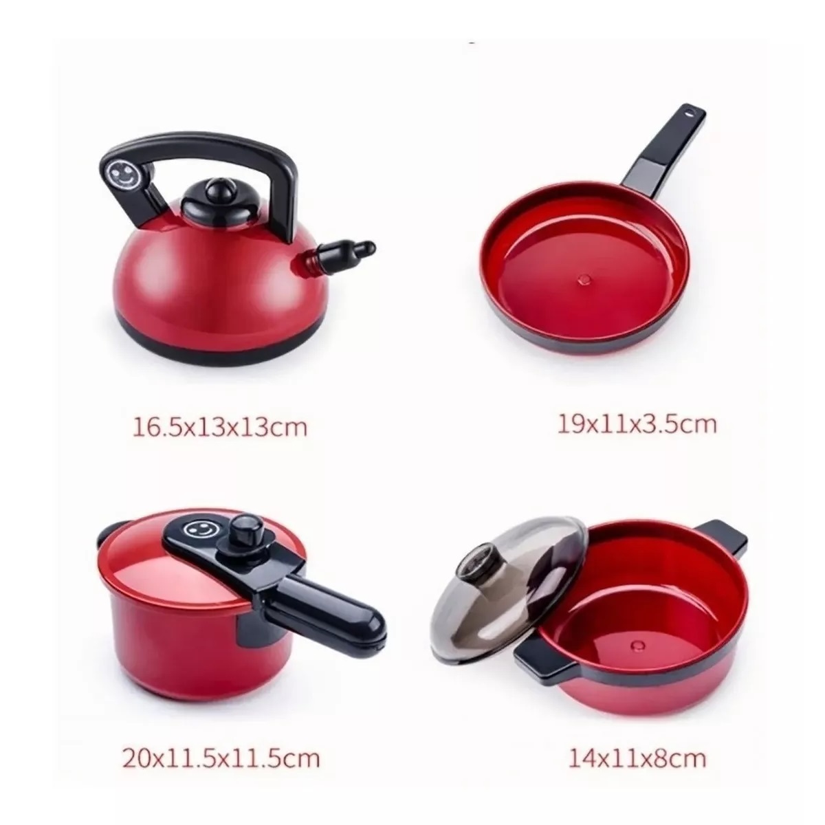 Set Utensilios De Cocina Infantil Regalo Niños 61 Piezas