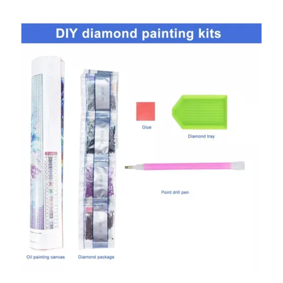 Árbol Mágico Cuadros Diamantes 5D, Diamond Painting Personalizado