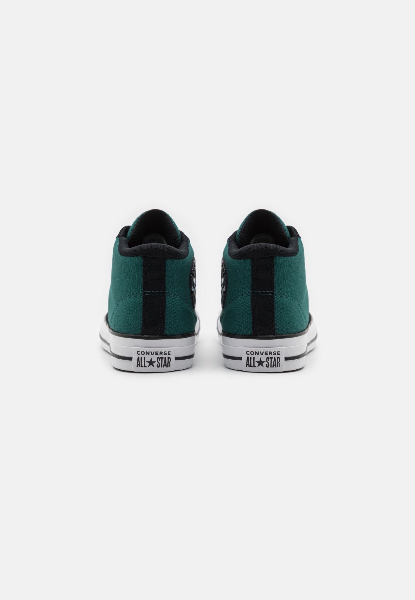 Tenis Converse Malden Verde/Negro De Bota Para Hombre 