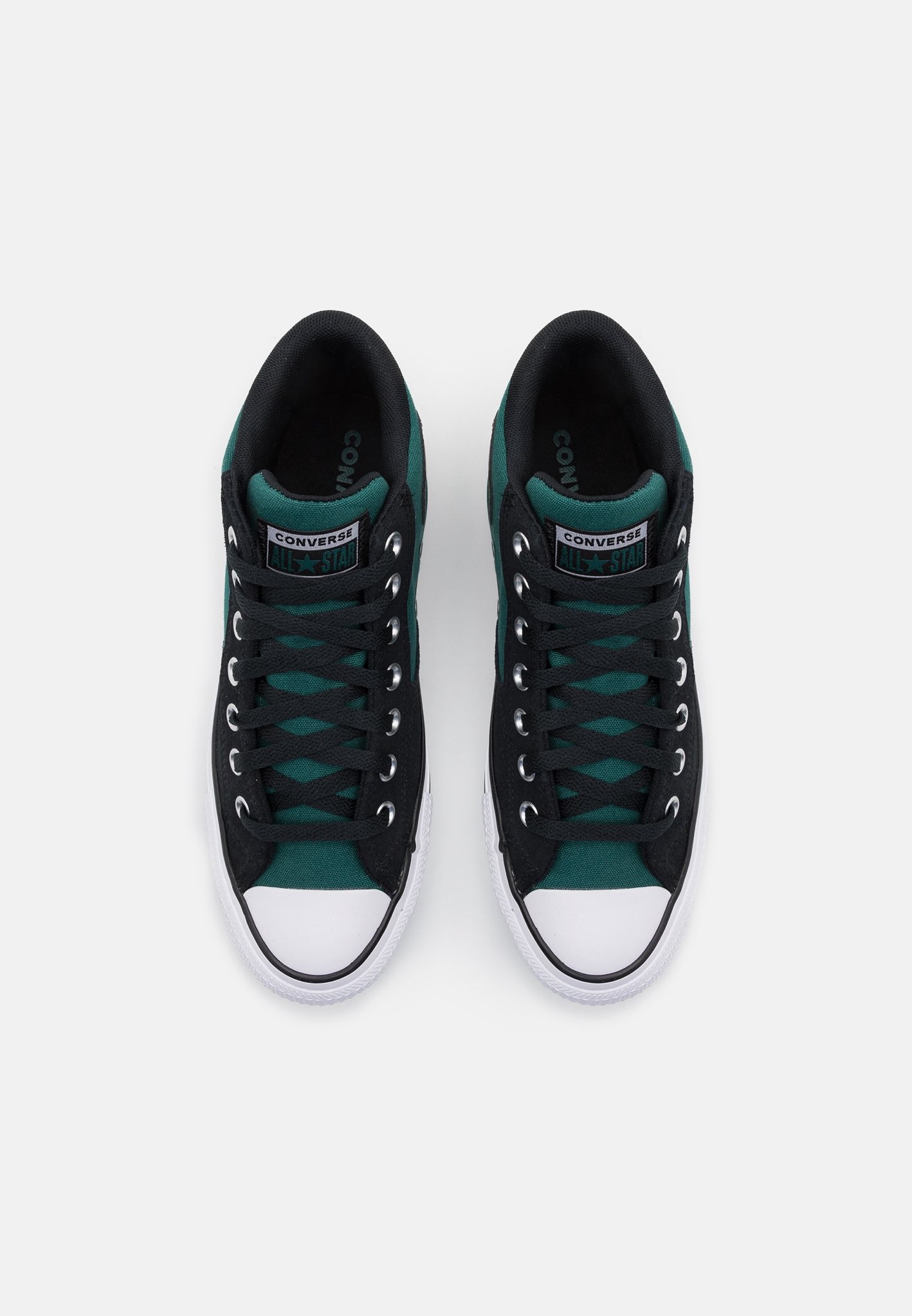 Tenis Converse Malden Verde/Negro De Bota Para Hombre 