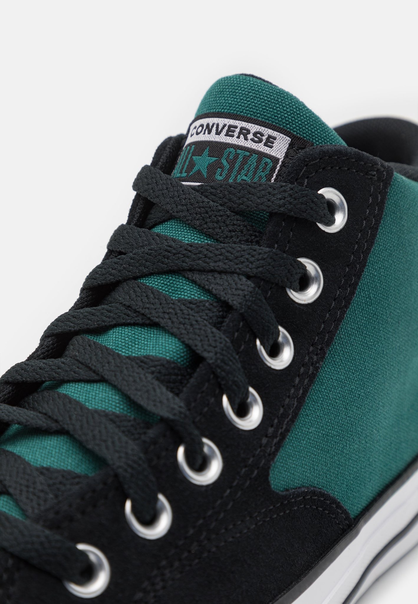 Tenis Converse Malden Verde/Negro De Bota Para Hombre 