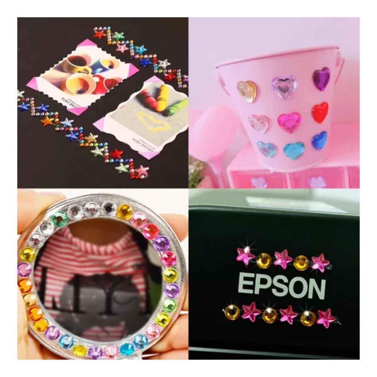 Piedras Acrilicas Para Coser Bisuteria Ropa Pulseras 900 Pcs 