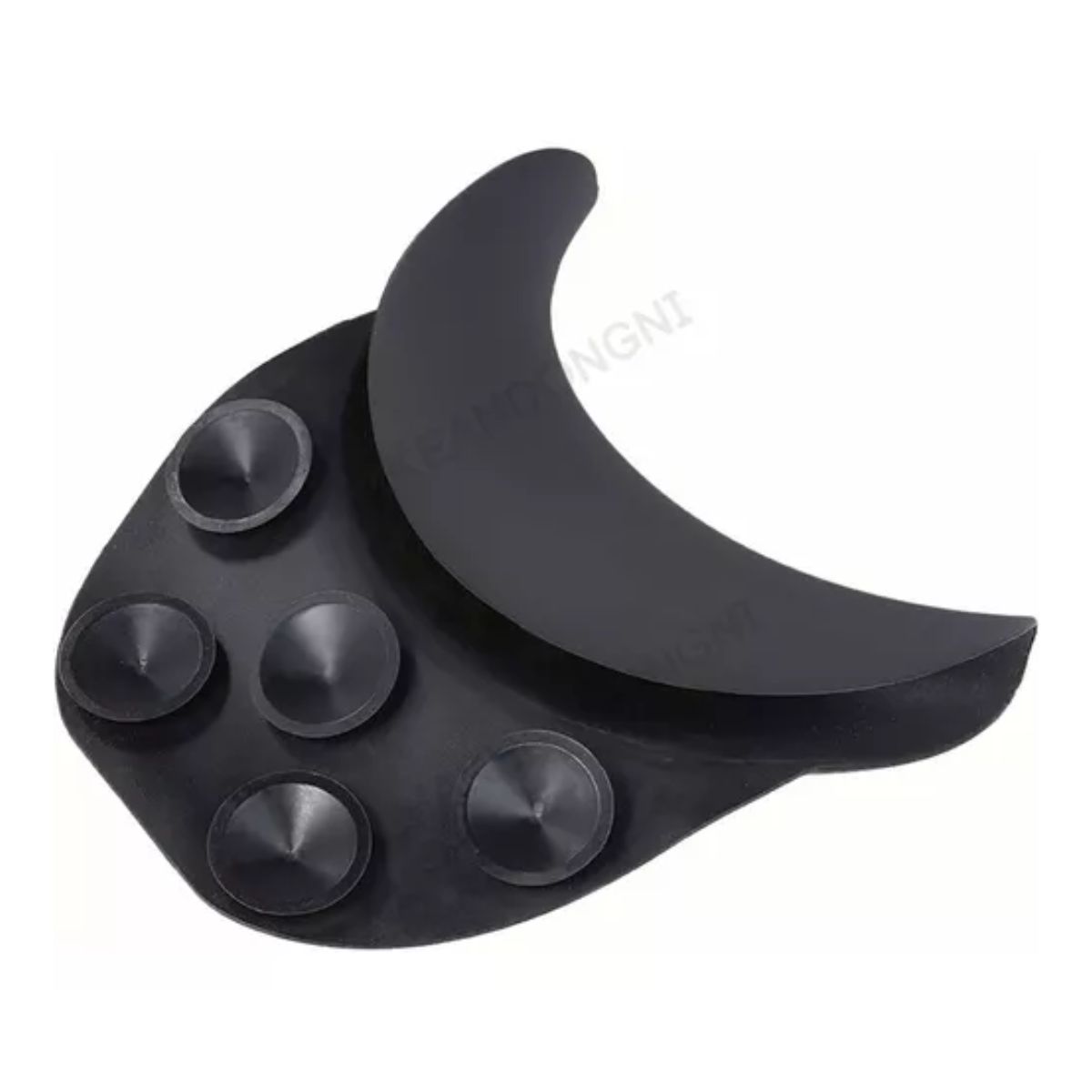 Cuelllera Silicon Negro Para Lavacabezas Cojín De Descanso Negro