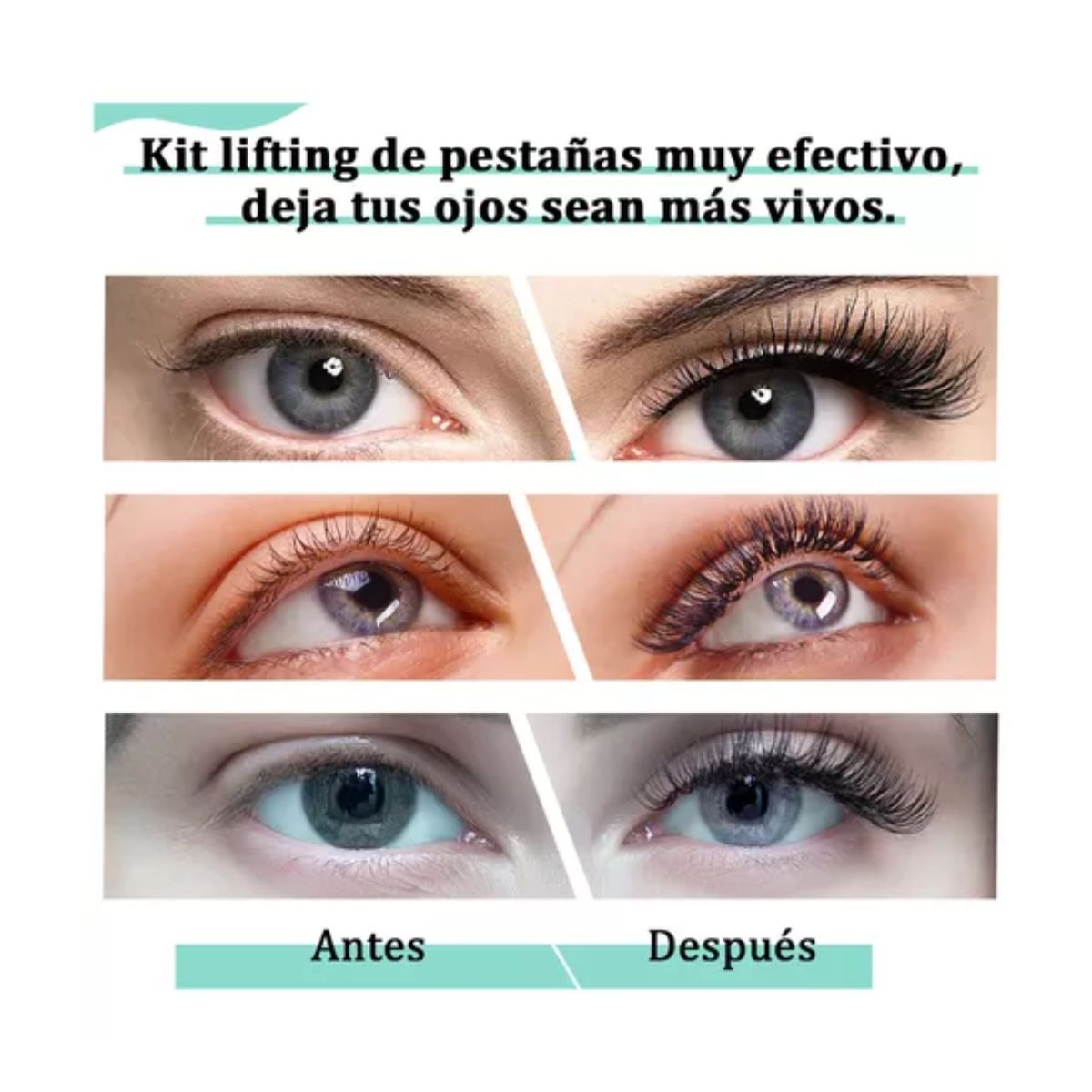 Kit Lash Lifting Pestañas Rizado Suerdebae Para Belleza