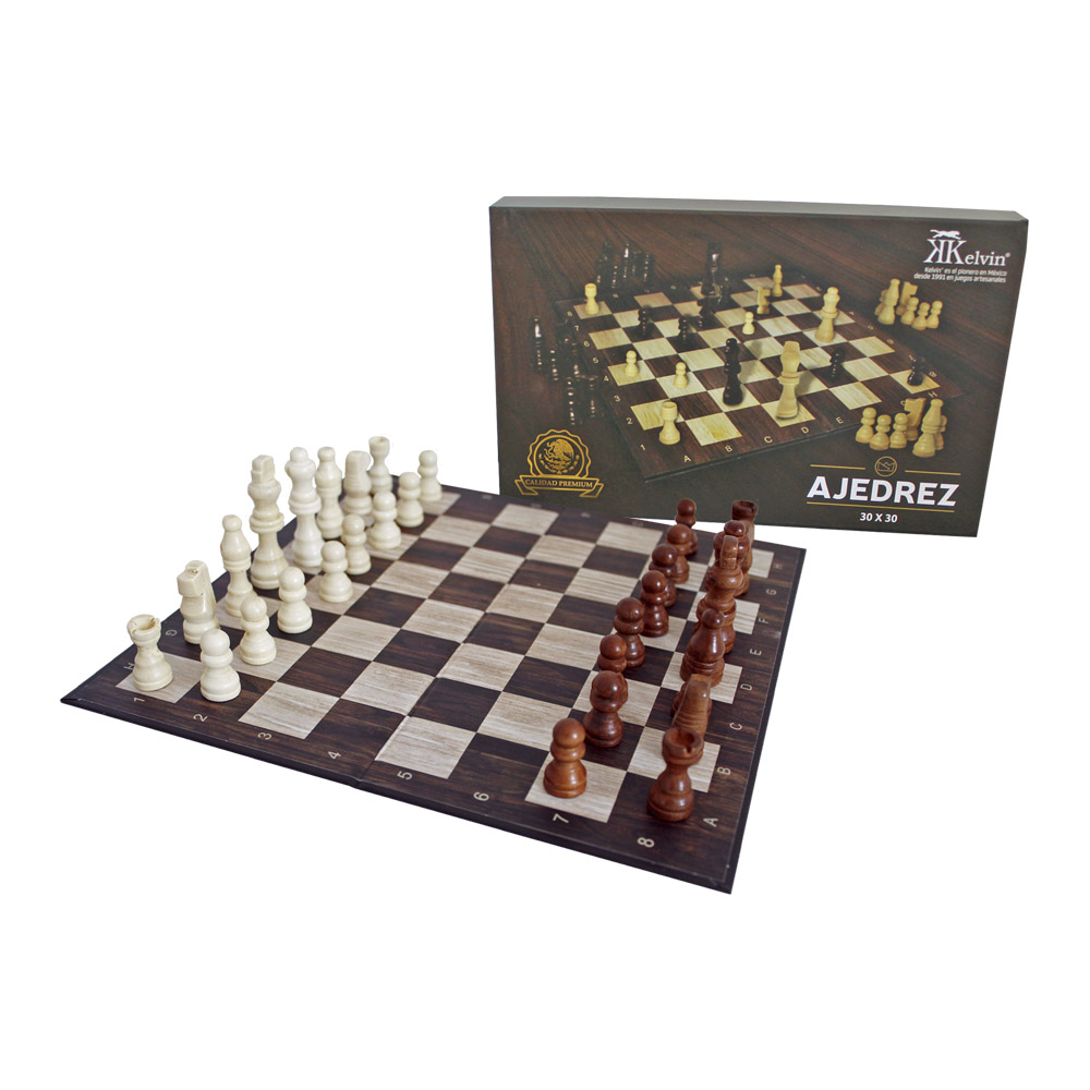 AJEDREZ CARTON FOIL TD 30 KELVIN