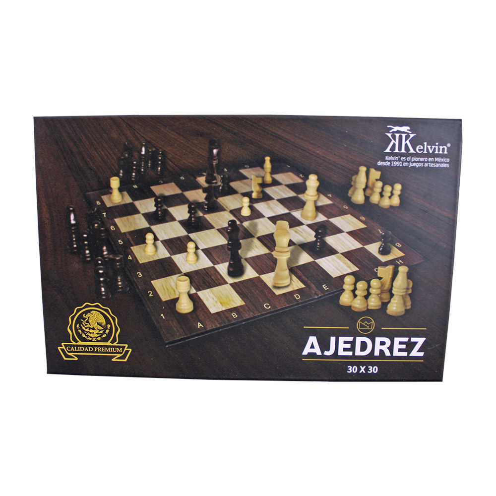 AJEDREZ CARTON FOIL TD 30 KELVIN