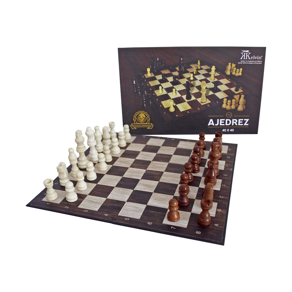 AJEDREZ CARTON FOIL TD 40 KELVIN