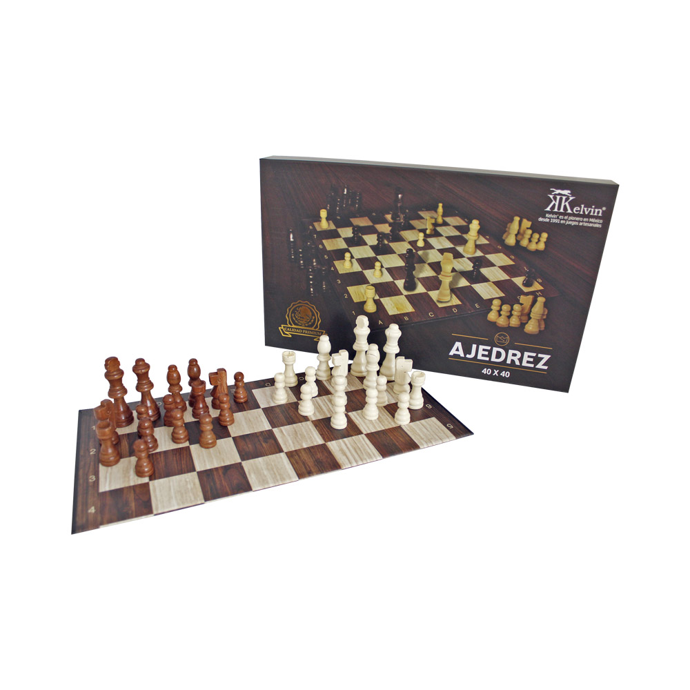 AJEDREZ CARTON FOIL TD 40 KELVIN