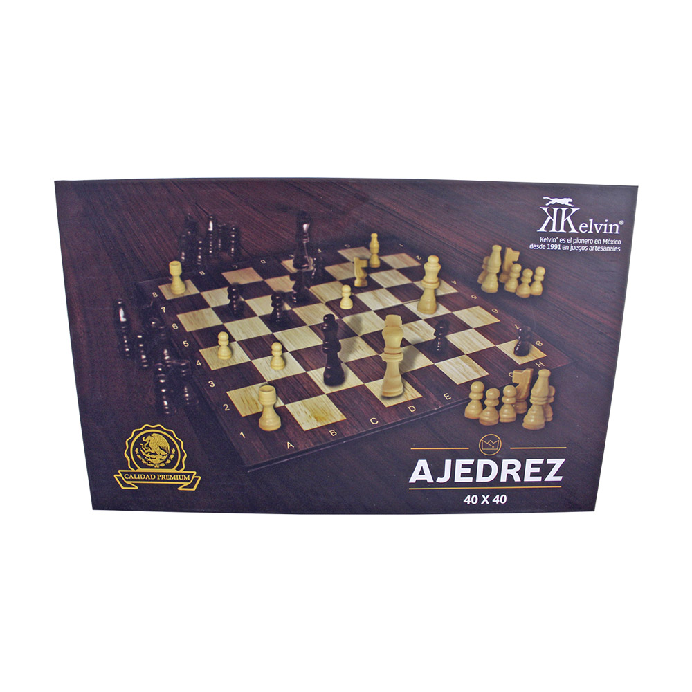 AJEDREZ CARTON FOIL TD 40 KELVIN