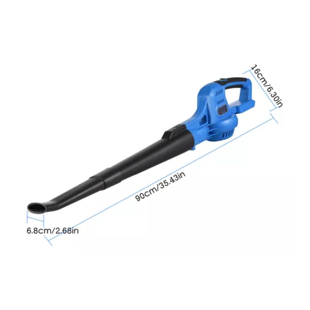 Soplador Hojas Inalámbrico Electrico Recargable 20v 2batería
