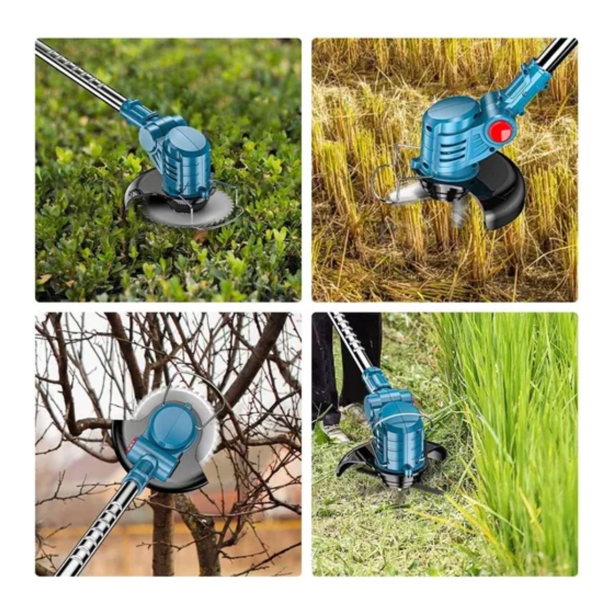 Kit Cuchillas Para Podadora Desbrozadora Inalámbrica