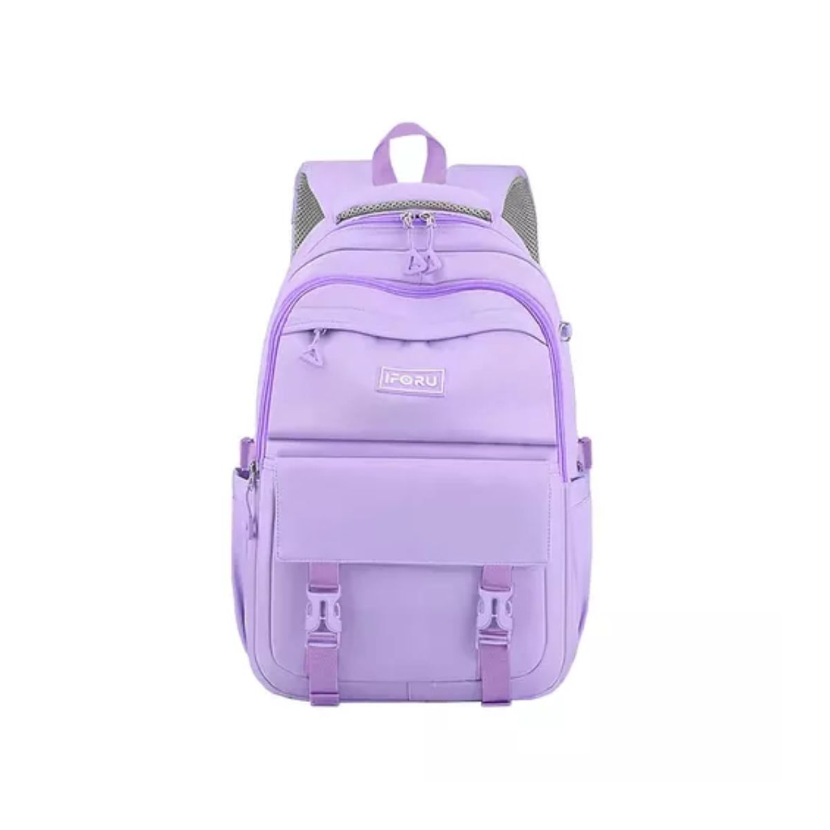 Mochila escolar Antirrobo Mochila Violeta oscurocielo diseño liso 30L