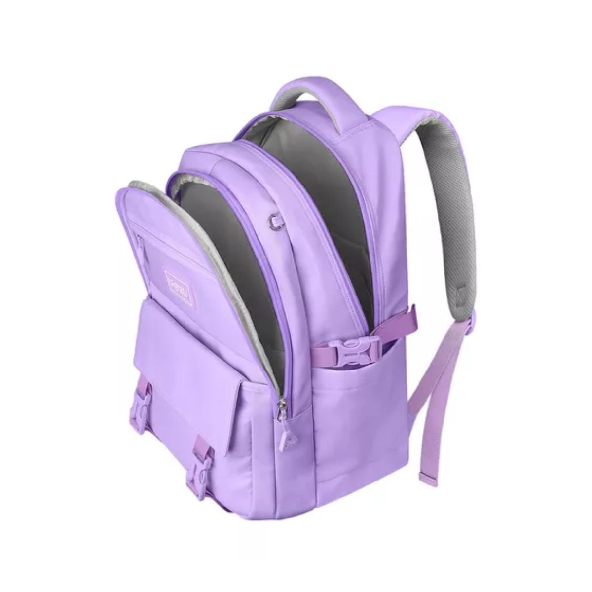 Mochila escolar Antirrobo Mochila Violeta oscurocielo diseño liso 30L