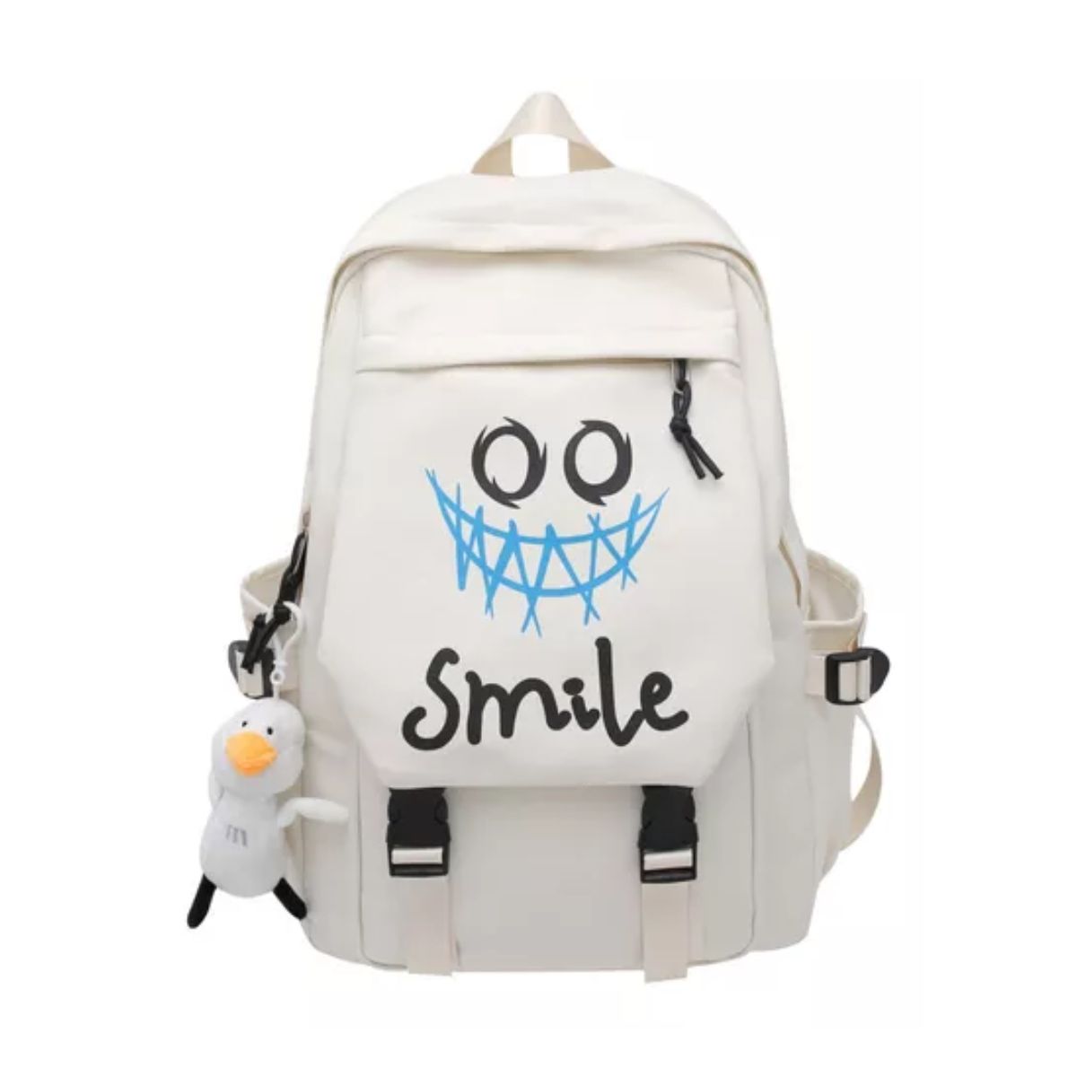 Mochilas Escolares De Moda Impermeable Blanco