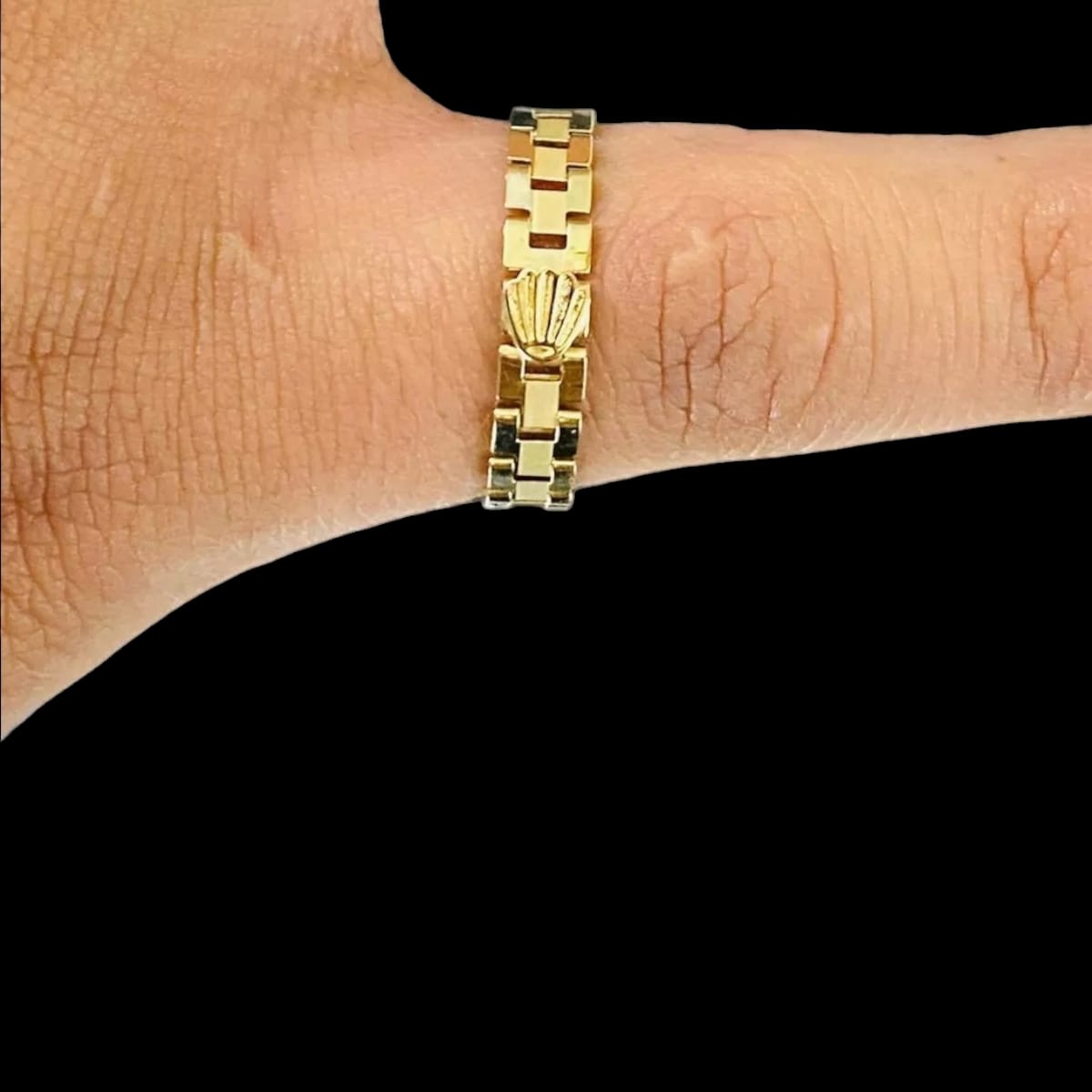 Anillo Baby Rolex En Oro 14 Kilates + Obsequio.