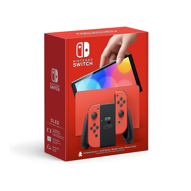 CONSOLA NINTENDO SWITCH OLED  MARIO RED EDICION JAPONESA .