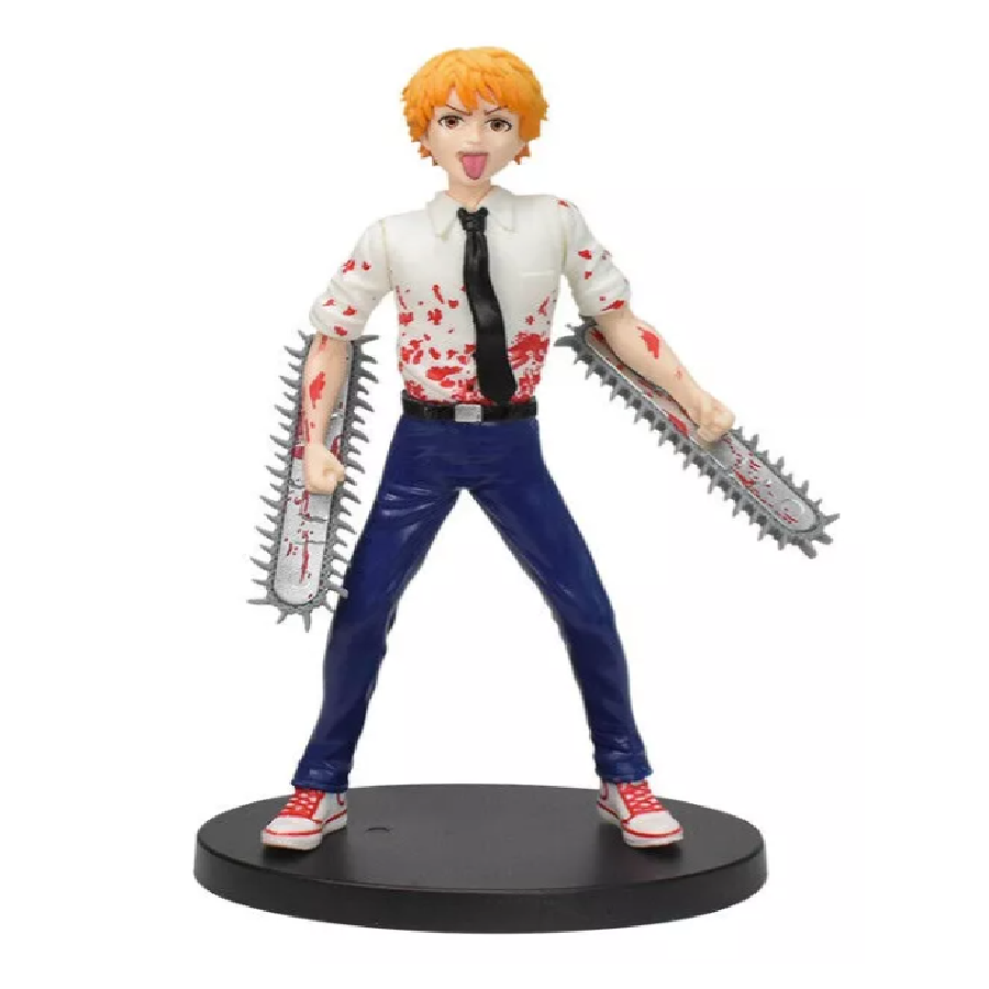Figurine Denji Chainsaw Man – 12cm, PVC, Collection Manga, Neuve