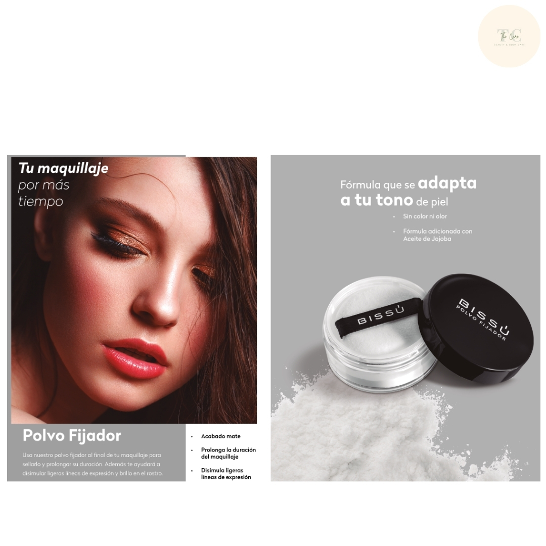 Set Maquillaje Básico Bissú Primer+Rimel+Fijador+Delineador.