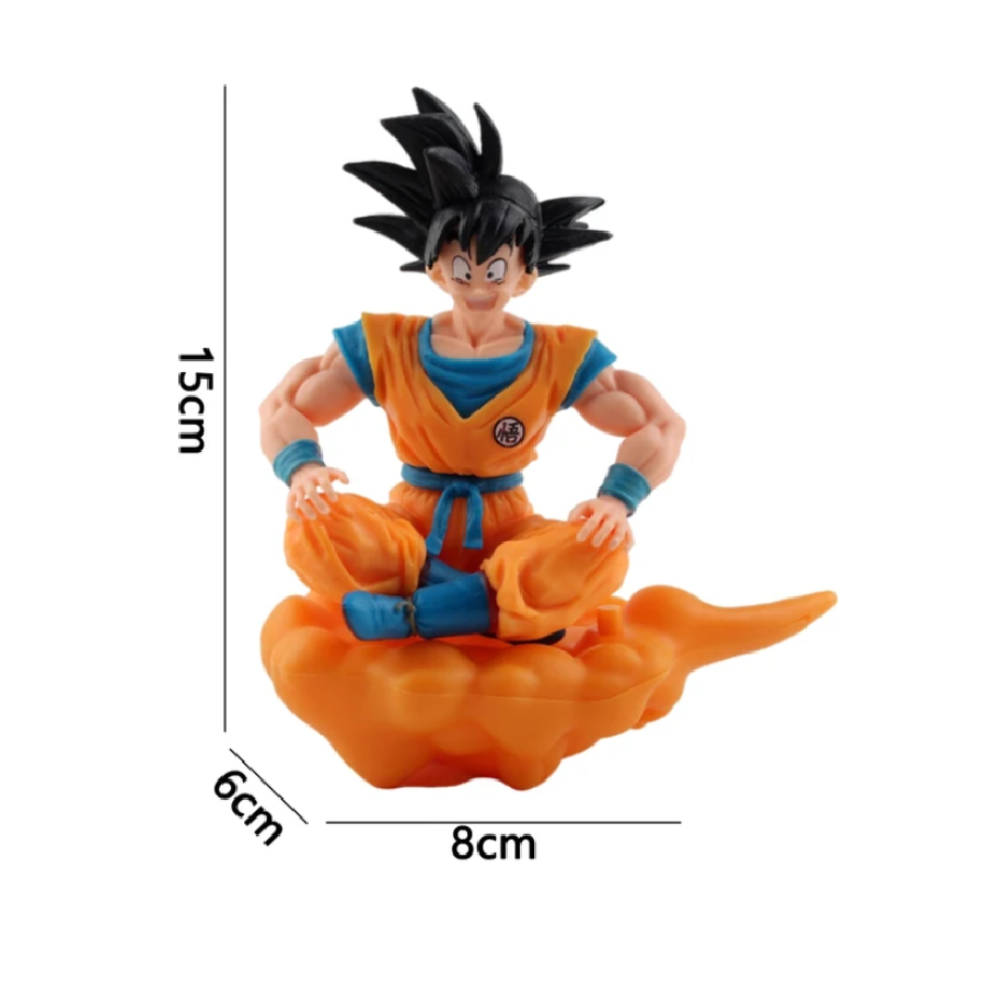 Figura Juguete Muñeco Goku Nube Voladora Dragon Ball Z 14 Cm