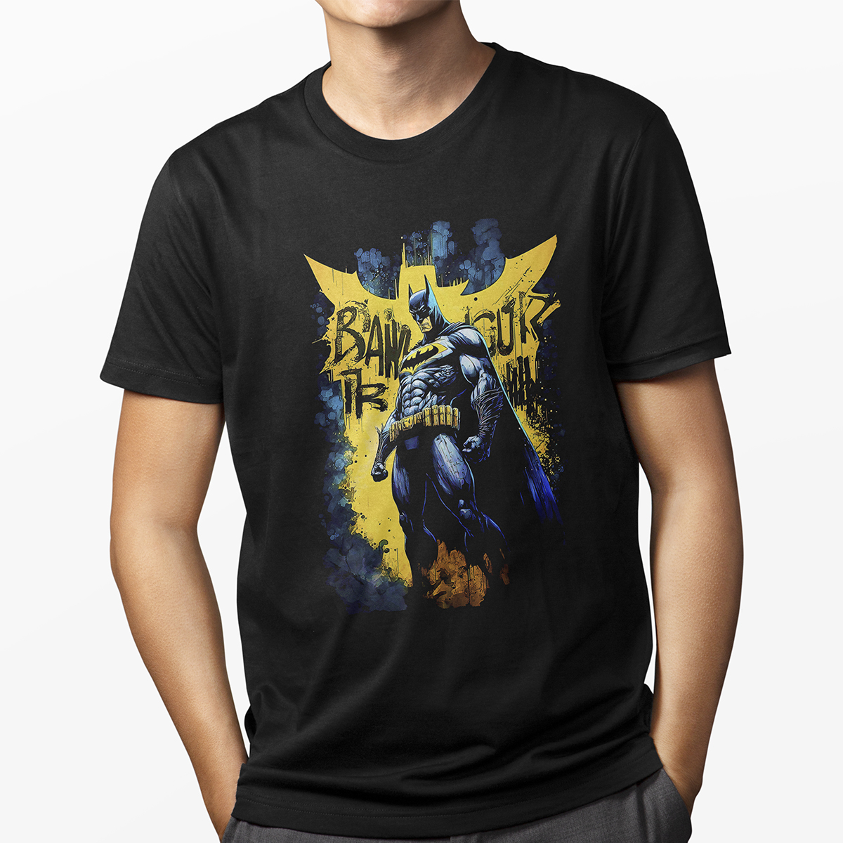 PLAYERA PARA HOMBRE BATMAN CLÁSICO