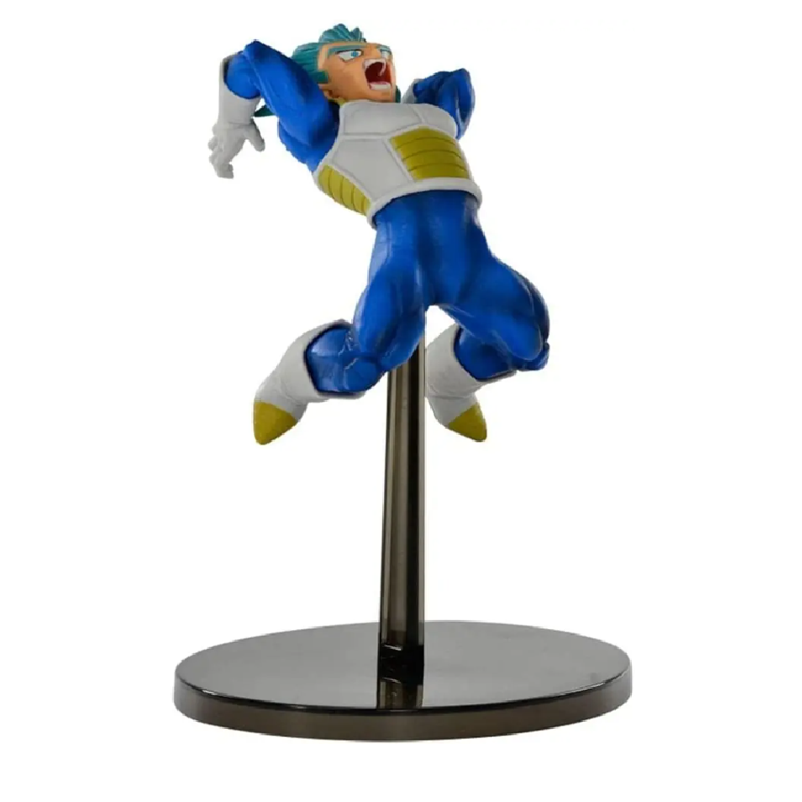 Figura Juguete Muñeco Vegeta Blue Poder Dragon Ball Super Anime 18 cm Con Caja 