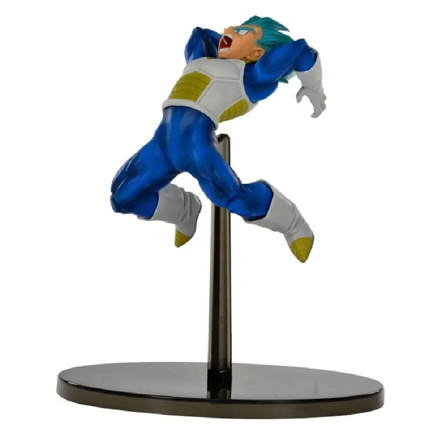 Figura Juguete Muñeco Vegeta Blue Poder Dragon Ball Super Anime 18 cm Con Caja 
