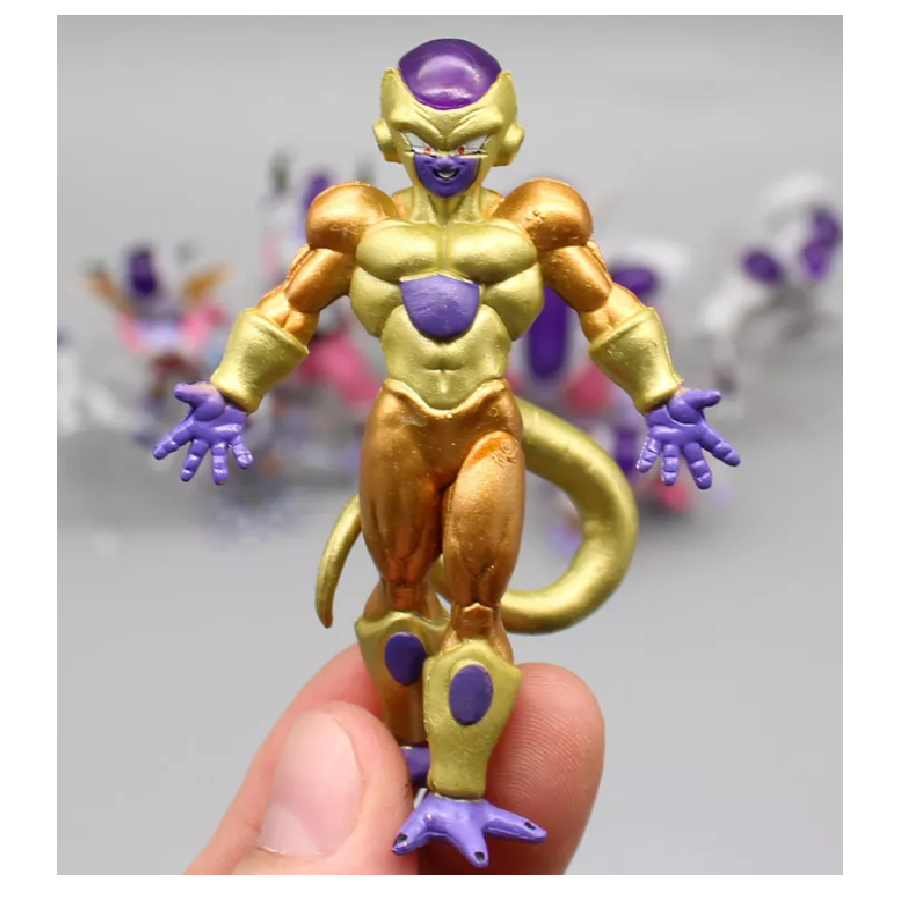 Kit Set Figuras Freezer Transformaciones 8 Piezas Dragon Ball Z Super