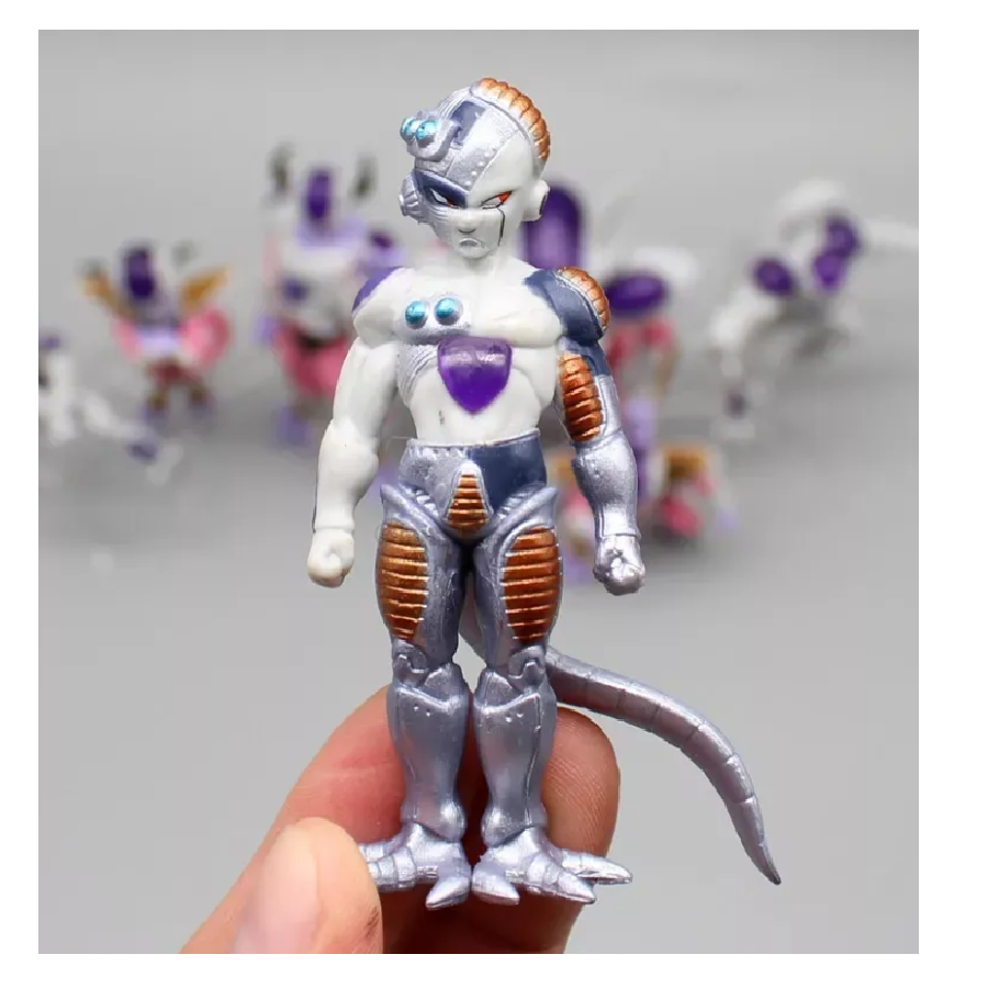 Kit Set Figuras Freezer Transformaciones 8 Piezas Dragon Ball Z Super