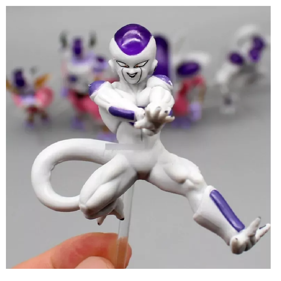Kit Set Figuras Freezer Transformaciones 8 Piezas Dragon Ball Z Super